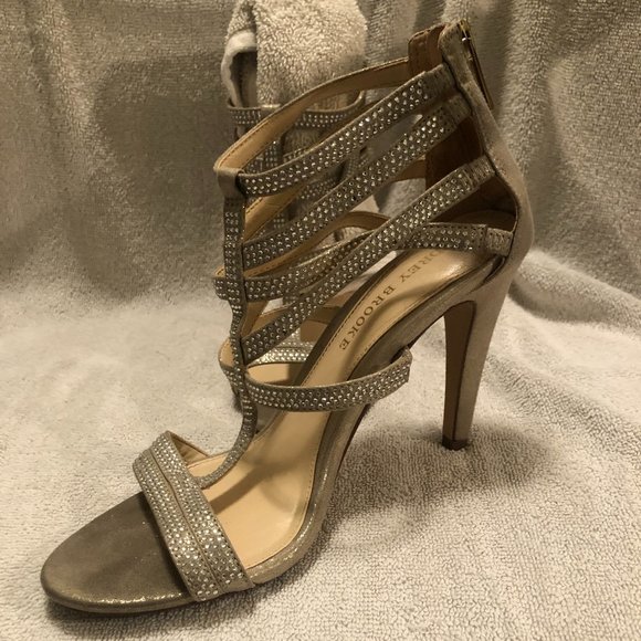 Audrey Brooke - rhinestone strappy sandal - Picture 3 of 3